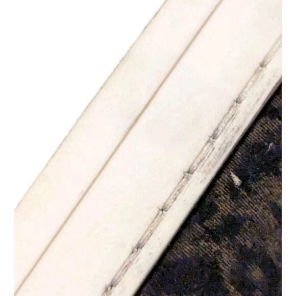 P448 Skate Boster Black Leopard Print Suede FurLined High Top Sneakers 36 - Picture 9 of 13